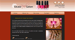Desktop Screenshot of ocalanailsalon.com